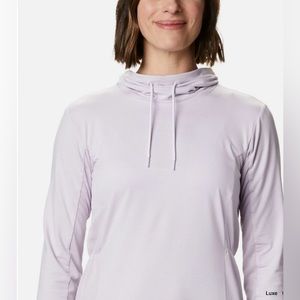 New Columbia Womens Piney Ridge Long Sleeve Knit White Small